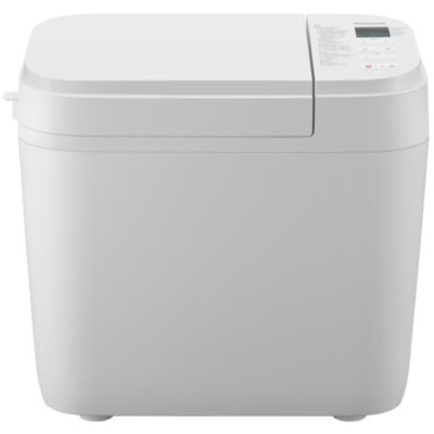 Хлібопічка Panasonic 550Вт, програм-21, макс.вага -1.25кг, форма-прямокутник, пластик, білий