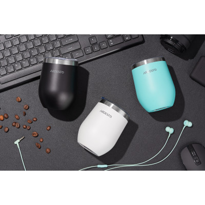 ARDESTO Термокухоль Compact Mug 350 мл, голубий, нержавіюча сталь
