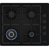 Варильна поверхня Bosch газова, 60см, чавун, WOK,чорний Варильна поверхня Bosch газова, 60см, чавун, WOK,чорний