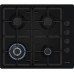 Варильна поверхня Bosch газова, 60см, чавун, WOK,чорний