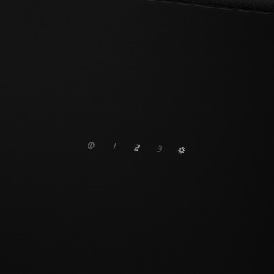 Витяжка ARDESTO похила, 60см, 900м3ч,  скло, 2х1Вт LED, сенсор, чорний