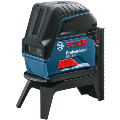 Нівелір лазерний Bosch Professional GCL 2-15, до 15м, ±0.3мм/м, + RM1, 0.5кг Нівелір лазерний Bosch Professional GCL 2-15, до 15м, ±0.3мм/м, + RM1, 0.5кг