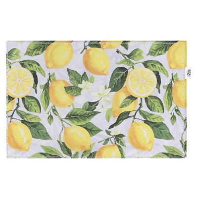 Набір серветок серв. ARDESTO Sicilian lemons 30х45см, 2шт, 100% поліестер, зелений