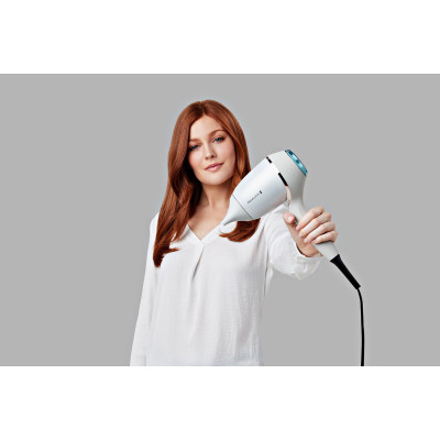 Фен Remington HYDRAluxe PRO, 2200Вт, 3 режими, дифузор, іоніз-я, хол. обдув, білий
