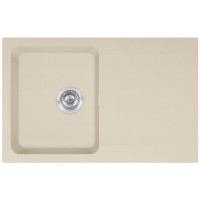 Мийка кухонна Franke Orion OID тектонайт, прямокут., з крилом, 780х500х180мм, чаша - 1, врізна, бежевий