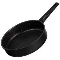 ARDESTO Сковорода глибока з кришкою Gemini Gourmet Andria, 28см, алюміній, чорний ARDESTO Сковорода глибока з кришкою Gemini Gourmet Andria, 28см, алюміній, чорний