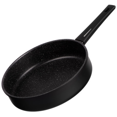 Сковорода глибока з кришкою ARDESTO Gemini Gourmet, 28см, алюміній, чорний Сковорода глибока з кришкою ARDESTO Gemini Gourmet, 28см, алюміній, чорний