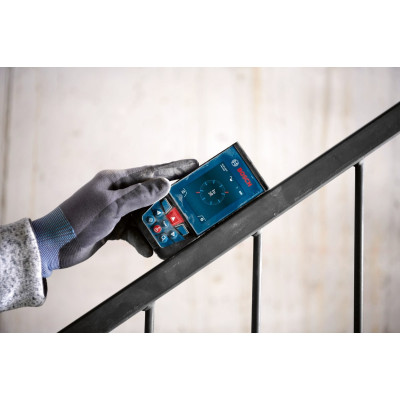 Далекомір лазерний Bosch Professional GLM 100-25 C, 0.08–100м, ±1.5мм, 360°, Bluetooth, чохол, 0.23кг