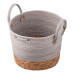 Кошик ARDESTO Minimalism 23х23х19см, паперовий шпагат, рогожка, сірий Кошик ARDESTO Minimalism 23х23х19см, паперовий шпагат, рогожка, сірий