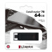 Kingston Накопичувач 64GB USB 3.2 Type-C Gen 1 DT70 Kingston Накопичувач 64GB USB 3.2 Type-C Gen 1 DT70