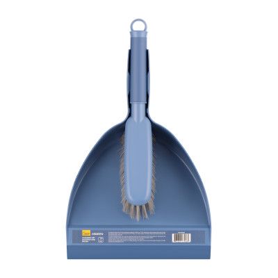 Набір для прибирання ARDESTO Easy совок та щітка, синій