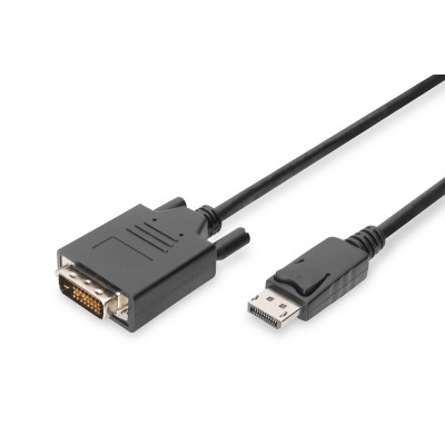 Digitus Кабель DisplayPort-DVI-D (AM/AM) 2m, black