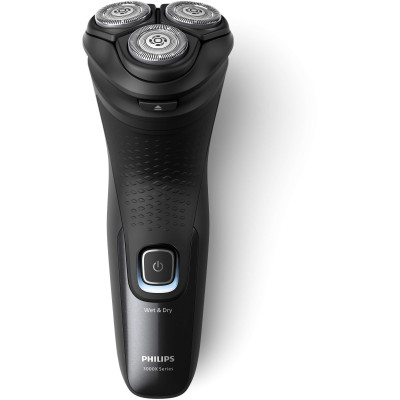 Бритва електр. Philips роторна Series 3000X, бритв.головок-3, Li-Ion, сух.+волог., тример, чорний Бритва електр. Philips роторна Series 3000X, бритв.головок-3, Li-Ion, сух.+волог., тример, чорний