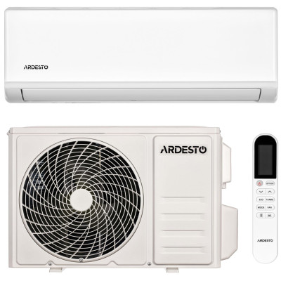 Кондиціонер ARDESTO ARD-E24-R32 70м2 on/off 24000BTU 6.45кВт A/A -7°С R32 білий Кондиціонер ARDESTO ARD-E24-R32 70м2 on/off 24000BTU 6.45кВт A/A -7°С R32 білий
