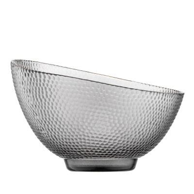 ARDESTO Салатник Commelina, 22см, скло, сірий