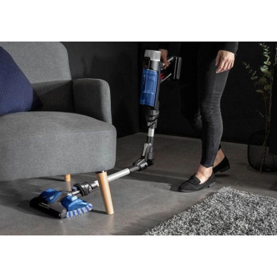 Rowenta Пилосос безпровідний X-Force 9.6 Aqua Allergy, 250Вт, конт пил -0,44л, срібно-синій Rowenta Пилосос безпровідний X-Force 9.6 Aqua Allergy, 250Вт, конт пил -0,44л, срібно-синій