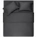 КПБ 2.0сп ARDESTO Mix&Match Premium, підковдра 200х220см, простирадло 240х260см, наволочки (2) 50х70см, 100% бавовна, сатин, сірий