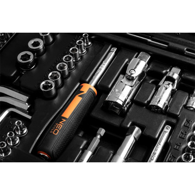 Neo Tools Набір інструментів, 233шт, 1/2 Neo Tools Набір інструментів, 233шт, 1/2