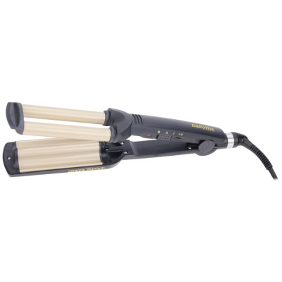 Плойка Babyliss Easy wave, гофре, темп.режимів-3, 160-200С, природні хвилі, кераміка, чорний