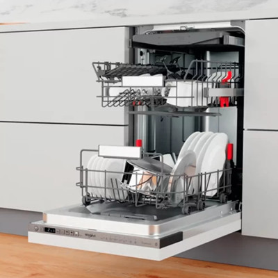 Вбудована посудомийна машина Whirlpool WSIO3O34PFEX Вбудована посудомийна машина Whirlpool WSIO3O34PFEX