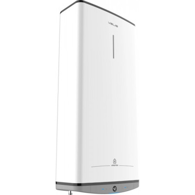 Водонагрівач електричний Ariston VELIS DUNE 50 EU плаский, слім, 50л, 2*1,5 кВт, емал. нагр. ел, ун. монтаж, ел. кер-ня, B, Італія, білий