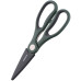 ARDESTO Ножиці кухонні Ardesto Gemini 22,3 см, сірий/зелений, чохол, нерж. сталь, пластик