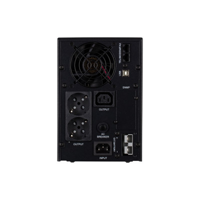 Источник бесперебойного питания 2E PS1000L, 1000VA/800W, на внешние АКБ 2*12В, 2xSchuko+1xC13 (2E-PS1000L)