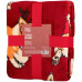 Плед ARDESTO Flannel 160х200см, 100% поліестер, різдвяні коргі