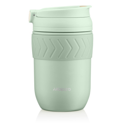 Термокухоль ARDESTO Cosy, 400мл, нержавіюча сталь, зелений Термокухоль ARDESTO Cosy, 400мл, нержавіюча сталь, зелений