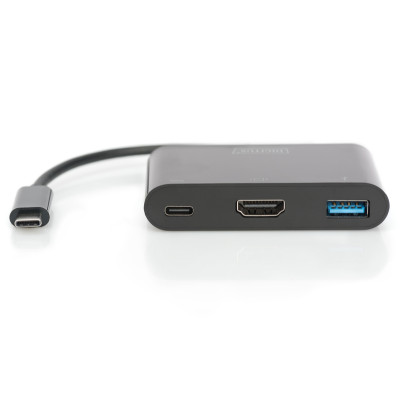 Digitus Адаптер USB-C - HDMA, 2xUSB Digitus Адаптер USB-C - HDMA, 2xUSB