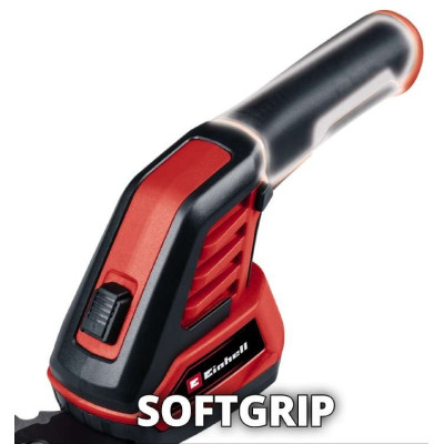 Ножиці для трави акумуляторні Einhell GC-CG 36/70 Li WT 3.6В акб 1х2А·год 7/11см крок різу 8мм 0.8кг