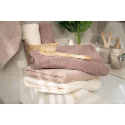 Набір рушників махрових ARDESTO Lotus, 50х90см, 70х140см, 2шт, 100% бавовна, бежевий