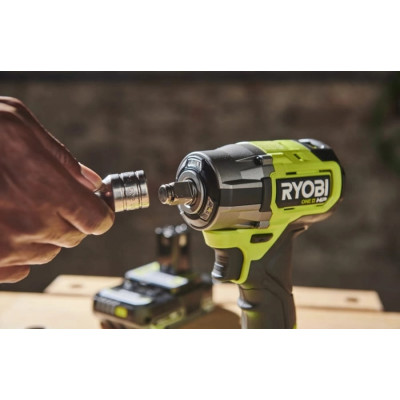 Гайковерт ударний акумуляторний Ryobi ONE+ HP RIW18C-0 18В 2800об·хв 450Нм 1/2 Гайковерт ударний акумуляторний Ryobi ONE+ HP RIW18C-0 18В 2800об·хв 450Нм 1/2