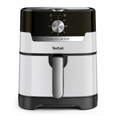Мультипіч Tefal EasyFry&Grill, 1550Вт, чаша-4.2л, механічне керув., від 80°C до 200°C, пластик, чорний-світло-сірий