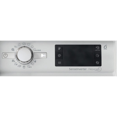 Пральна машина Whirlpool вбудована фронтальна, 7кг, 1400, D, 60см, дисплей, пара, білий Пральна машина Whirlpool вбудована фронтальна, 7кг, 1400, D, 60см, дисплей, пара, білий