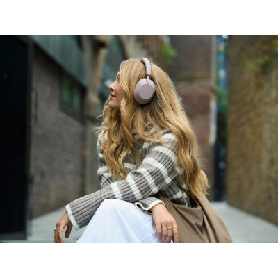 Навушники Over-ear Sony WH-1000XM5 BT 5.2, ANC, Hi-Res, AAC, LDAC, Wireless, Mic, Рожевий