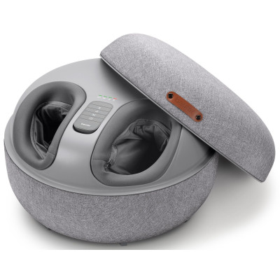 Масажер Beurer для ніг, від мережі, 3 програми, підігрів, сірий
