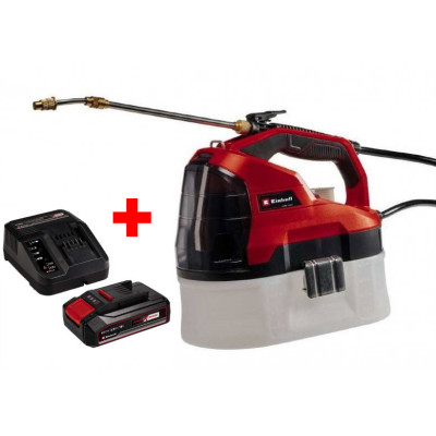 Обприскувач акумуляторний Einhell GE-WS 18/35 Li Kit PXC 18В акб 1х2.5А·год 3.8л 1л/хв ЗП 2.2кг