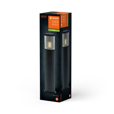 LEDVANCE Cвітильник стовпчик E27 49см ENDURA CLASSIC EBRO чорний