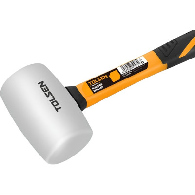 Киянка гумова Tolsen 675г 35мм руків'я скловолокно