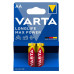 Батарейка Varta Longlife Max Power лужна AA блістер, 2 шт