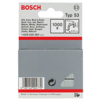 Скоби Bosch Professional тип 53, 12мм, 1000шт