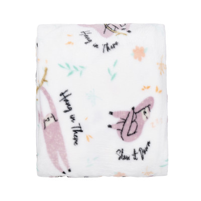 Плед ARDESTO Flannel, 160х200см, 100% поліестер, лінивці