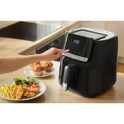 Мультипечь Sencor Vita, 1600Вт, чаша-6.5л, сенсорное управление 8 программ, металл/пластик, черный Мультипечь Sencor Vita, 1600Вт, чаша-6.5л, сенсорное управление 8 программ, металл/пластик, черный