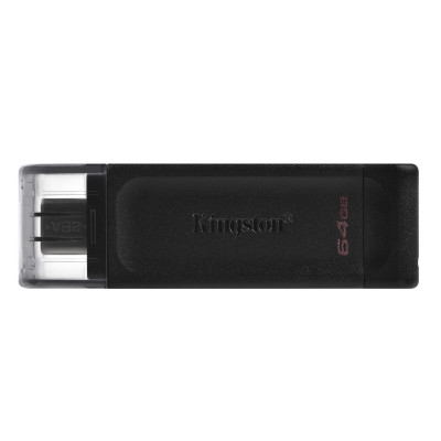 Kingston Накопичувач 64GB USB 3.2 Type-C Gen 1 DT70 Kingston Накопичувач 64GB USB 3.2 Type-C Gen 1 DT70