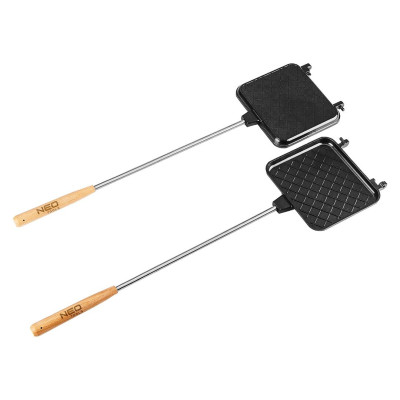 Neo Tools Тостер для сендвічів, нержавіюча сталь, 15.5x13.5см, 41.5см Neo Tools Тостер для сендвічів, нержавіюча сталь, 15.5x13.5см, 41.5см