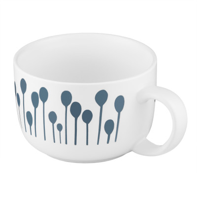 Чашка ARDESTO Piera, 450мл, керамика, белый