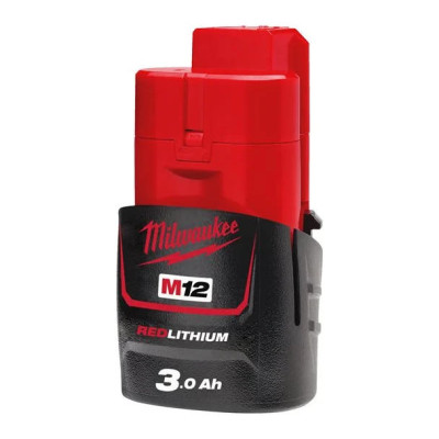 Акумулятор Milwaukee Redlithium M12 12В 3А·год 0.2кг