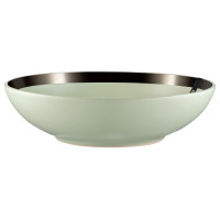 ARDESTO Тарілка супова Liguria, 20 см, Green bay, кераміка