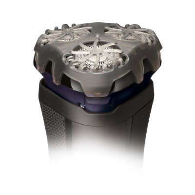 Бритва електр. Remington роторна R4 Style Series, бритв.головок-3, от сети, сух., тример, чорно-синій Бритва електр. Remington роторна R4 Style Series, бритв.головок-3, от сети, сух., тример, чорно-синій